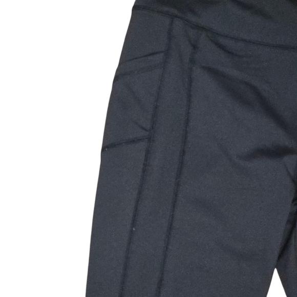 White Birch Women's Black Leggings Tech Pockets Size Extra Large NWOT - Picture 3 of 6